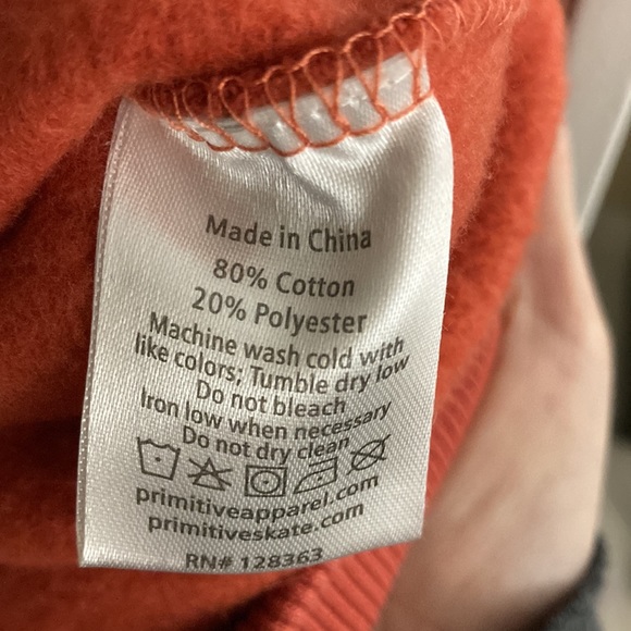 Primitive Cliver HD Hoodie (red/orange/rust) - Picture 4 of 6